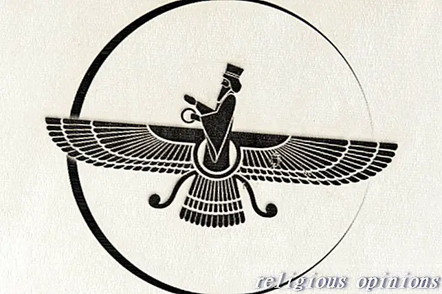 Faravahar, die gevleuelde simbool van die Zoroastrianisme-Alternatiewe godsdienste