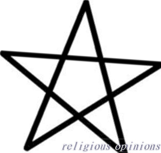 Pentagramy Význam-Alternatívne náboženstvá