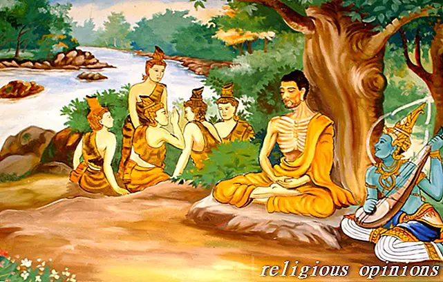 De første buddhistmunkene-buddhisme