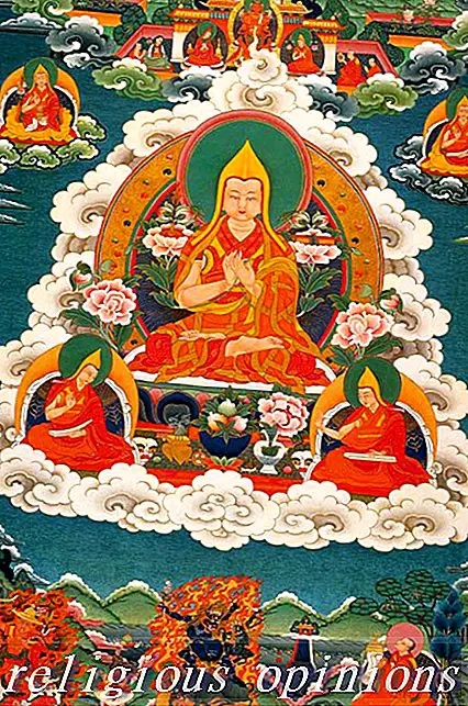 De 14 Dalai Lamas fra 1391 til i dag-buddhisme