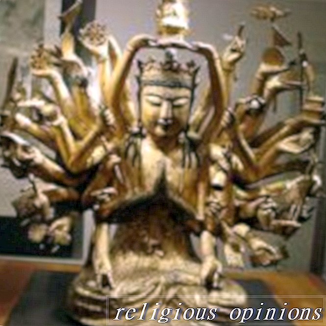 Bodhisattvas tusen vapen-buddhism