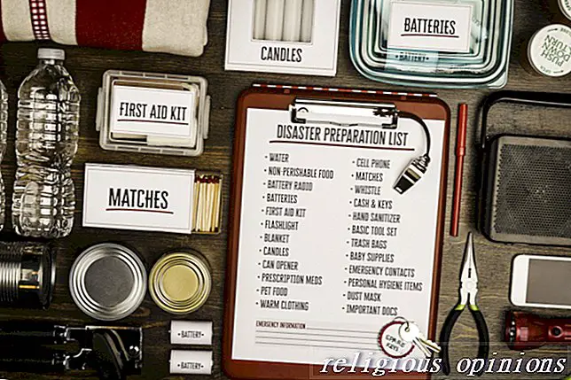 Een 72-uurs kit-checklist voor noodgevallen voorbereiden-Christendom