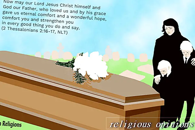 25 Bijbelverzen voor begrafenissen en sympathiekaarten-Christendom