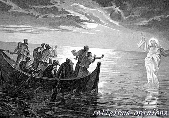 Jesus loop op die water: geloof tydens 'n storm (Markus 6: 45-52)-Christenskap