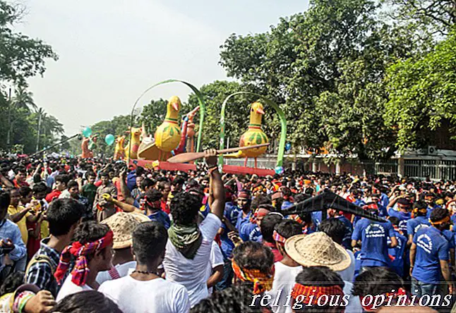 Как бенгальцы празднуют Новый год-индуизм