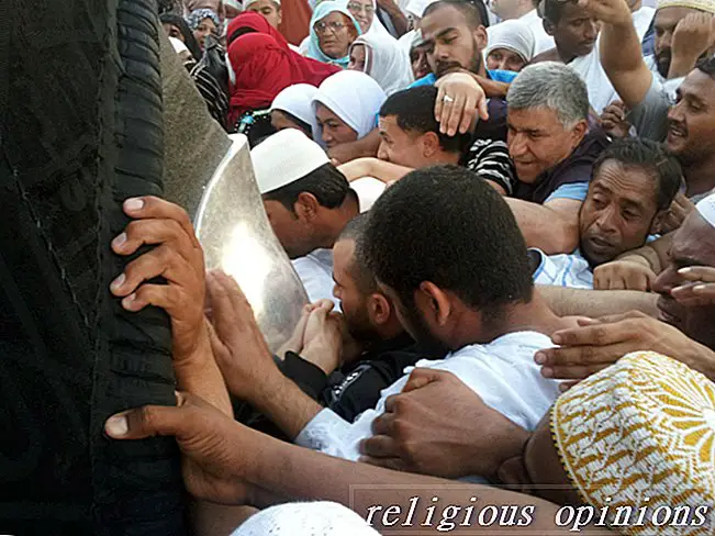 Roupas Ihram para o Hajj - a peregrinação muçulmana a Makkah (Meca)-islamismo