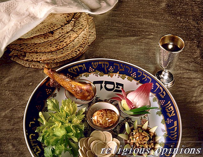 Symbole Seder Plate-judaizm