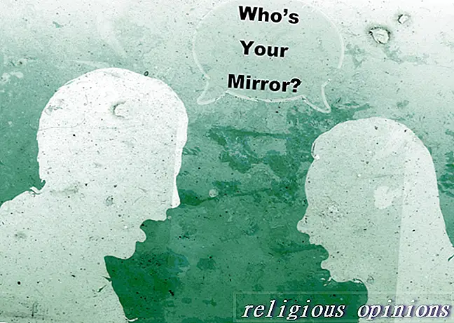 Com es reflecteix la mirall mitjançant la introspecció-New Age / Metafísica
