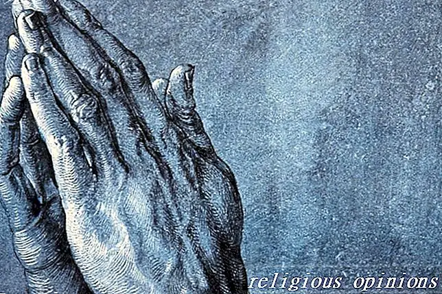 História ou fábula da obra-prima das mãos rezando-Nova Era / Metafísica