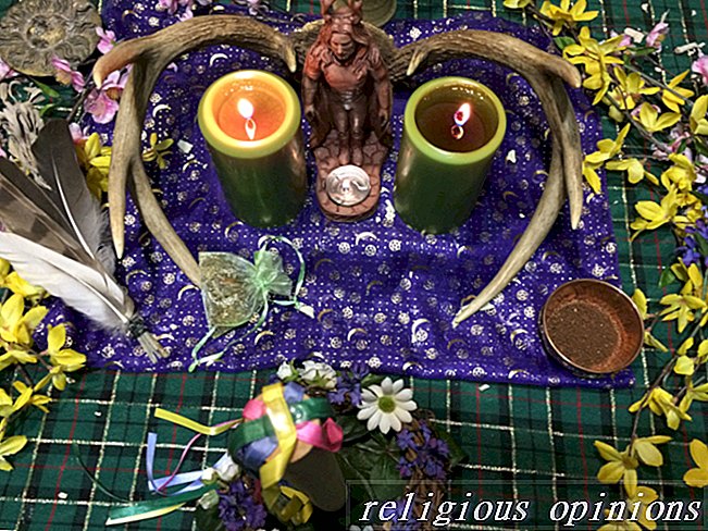 设置您的Beltane祭坛-异教和巫术