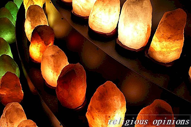 盐晶灯的概述和优点-异教和巫术