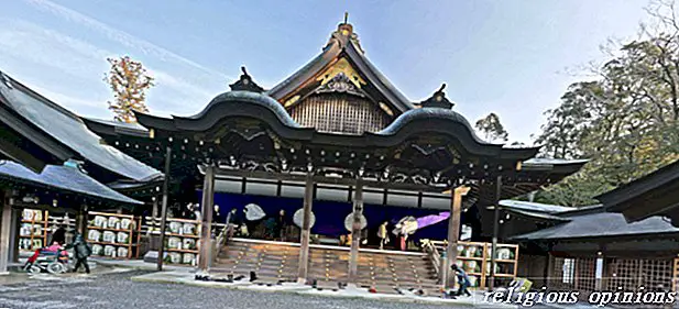 Sjintoïsme - 10 van die belangrikste Shinto-heiligdomme
