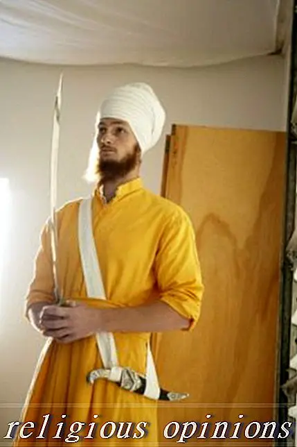 Upacara Inisiasi Sikh dari Amrit Sanchar diilustrasikan-Sikhisme