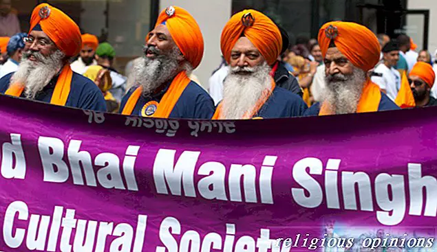 Každoroční průvod New Yorku Vaisakhi Day-Sikhism